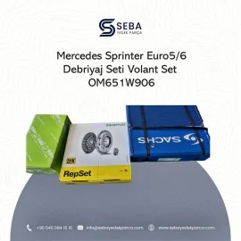 Mercedes Spinter Debriyaj Seti W906 W907 OM651