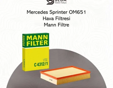 Mercedes Sprinter Hava Filtresi Euro5-6 Mann