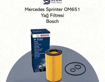 Mercedes Sprinter Yağ Filtresi Bosch W906