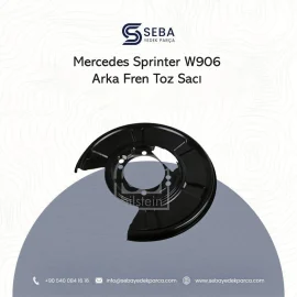 Mercedes Sprinter Arka Fren Disk Toz Sacı Sağ Sol W906 Febi
