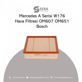 Mercedes A180 CDI W176 Hava Filtresi Bosch