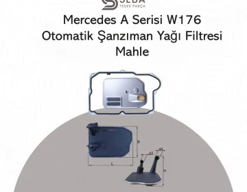 Mercedes A180 W176 Otomatik Şanzıman Yağı Filtre Seti Mahle