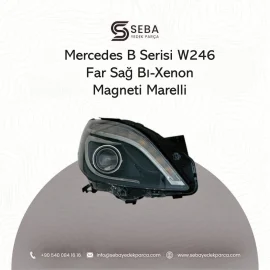 Mercedes B Serisi Far Sağ Bi-Xenon Led Magneti Marelli