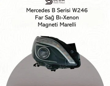 Mercedes B Serisi Far Sağ Bi-Xenon Led Magneti Marelli