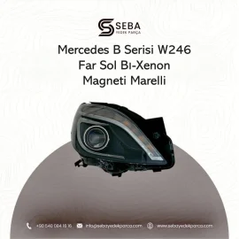 Mercedes B Serisi Far Sol Bi-Xenon Led Magneti Marelli