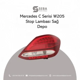 Mercedes C Serisi Stop Lambası Sağ W205 Depo