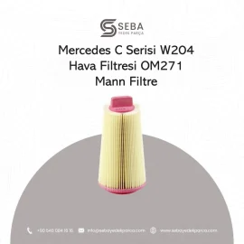 Mercedes C Serisi Hava Filtresi W204 Mann