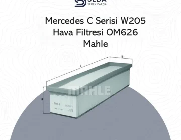 Mercedes C Serisi Hava Filtresi W205 OM626 Motor Mahle