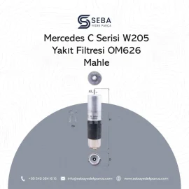 Mercedes C Serisi Yakıt Filtresi W205 OM626 Motor Mahle