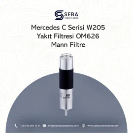 Mercedes C Serisi Yakıt Filtresi W205 OM626 Motor Mann