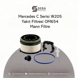 Mercedes C Serisi Yakıt Filtresi W205 OM654 Motor Mann