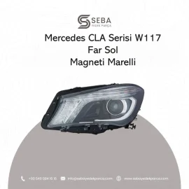 Mercedes CLA Serisi Far Sol Bi-Xenon Led W117