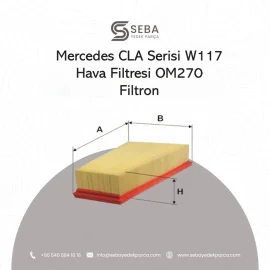 Mercedes CLA Hava Filtresi W117 Filtron