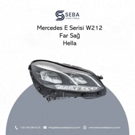 Mercedes E Serisi W212 Far Sağ Led Hella