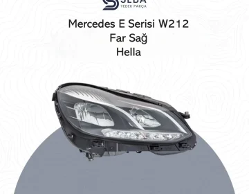 Mercedes E Serisi W212 Far Sağ Led Hella