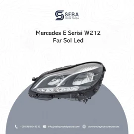Mercedes E Serisi W212 Far Sol Led Hella 1EX 011 066-611