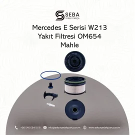 Mercedes E Serisi Yakıt Filtresi W213 OM654 Motor Mahle