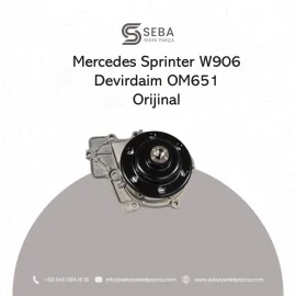 Mercedes Sprinter Devirdaim Su Pompası Orijinal Euro5