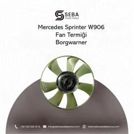 Mercedes Sprinter Fan Termiği W906 Borgwarner