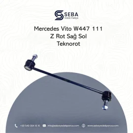 Mercedes Vito Viraj Askı Rotu Z Rot Sağ-Sol W447 Teknorot