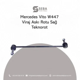 Mercedes Vito Viraj Askı Rotu Z Rot Sağ OM651 W447 Teknorot
